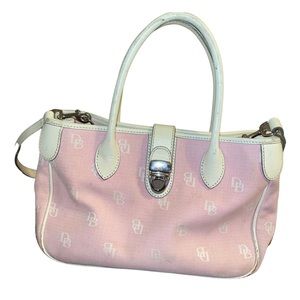 Dooney & Bourke Y2K Barbiecore Pastel Pink & White Hand Bag